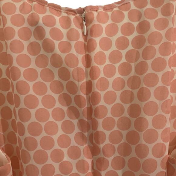 R&K Originals | Polka Dot Sleeveless Maxi Dress with Tie | Pink & White | Size 8 - Picture 5 of 8